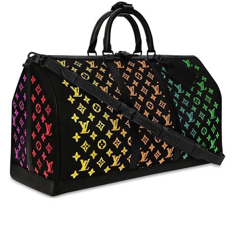 lv mens holdall|led lv bag.